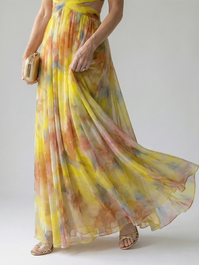 Isabelle | Soft Wrap Maxi Dress