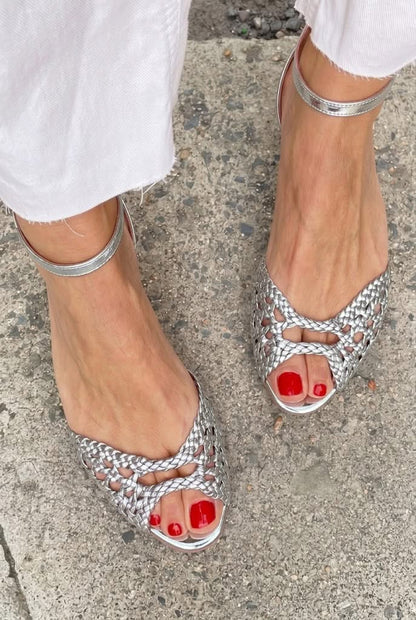 Hazel - Elegant Braided Sandals for Summer