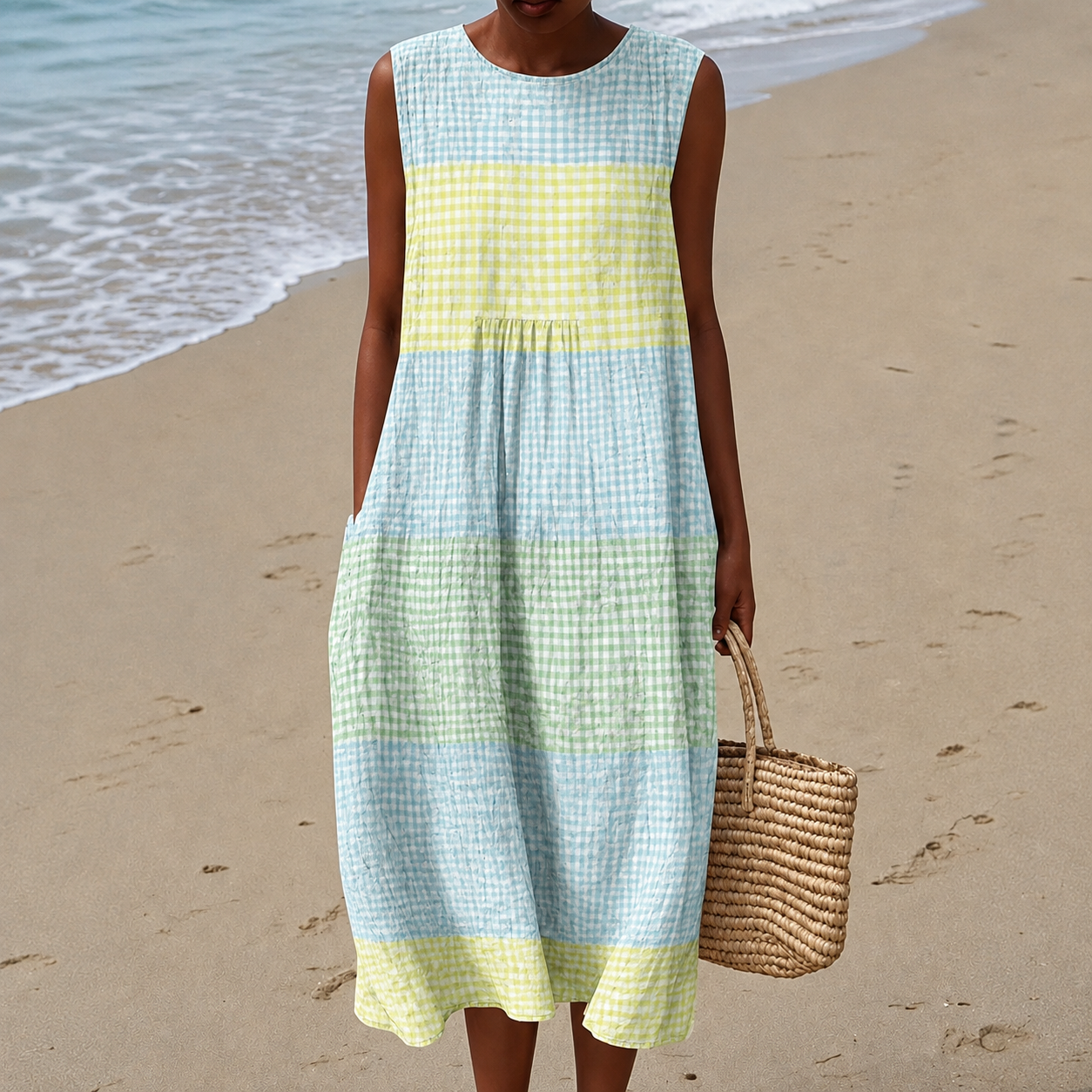 The Séraphine Midi Dress
