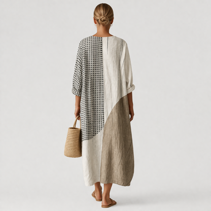 Emma™ | Elegant Striped Dress