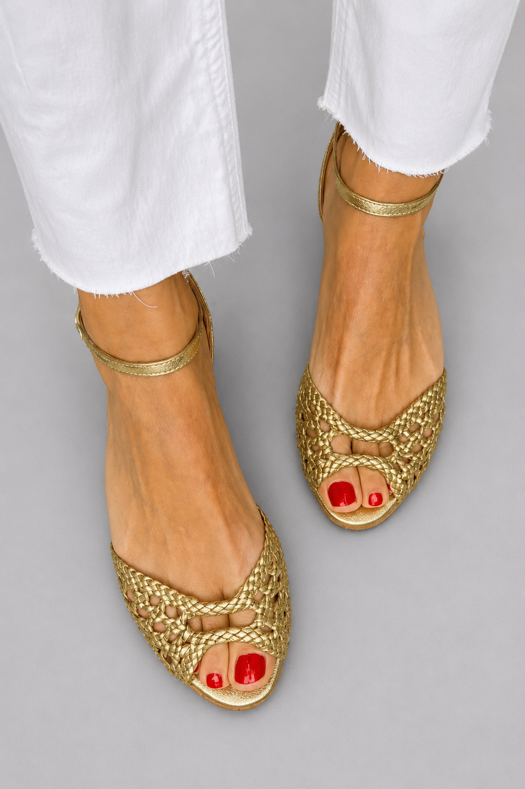 Hazel - Elegant Braided Sandals for Summer