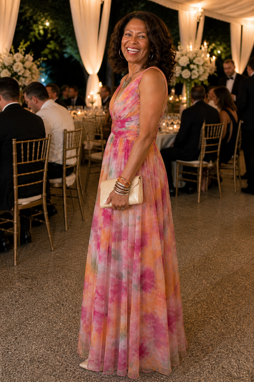 Isabelle | Soft Wrap Maxi Dress