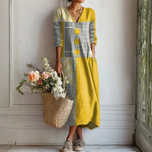 Sienna | Button-Up Maxi Dress
