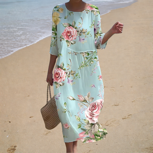 Joséphine | Floral Midi Dress