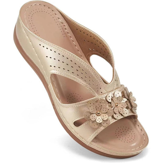 Diana™ Floral Wedge Sandals