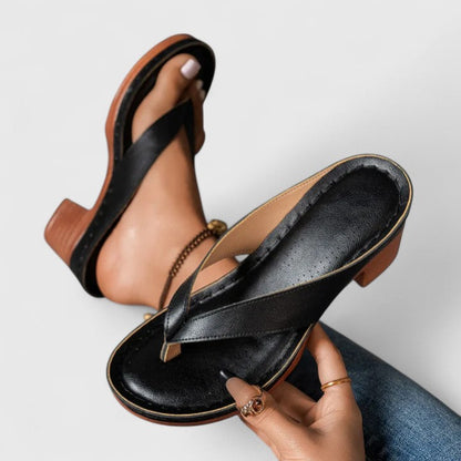 Orthopaedic Occasion Real Leather Heels