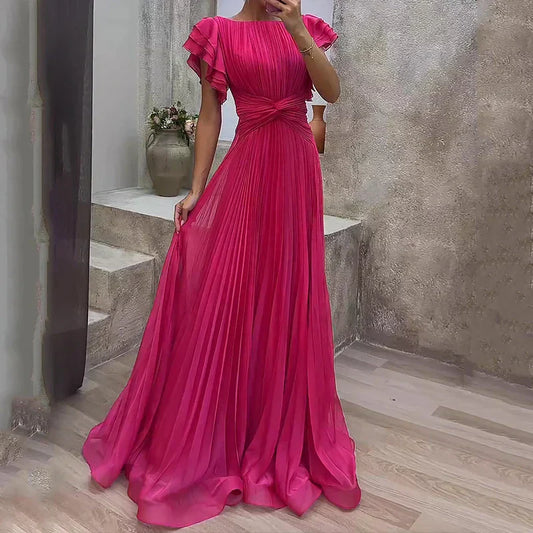 Abigail™ | Pleated Evening Dress