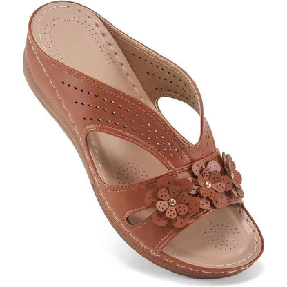 Diana™ Floral Wedge Sandals