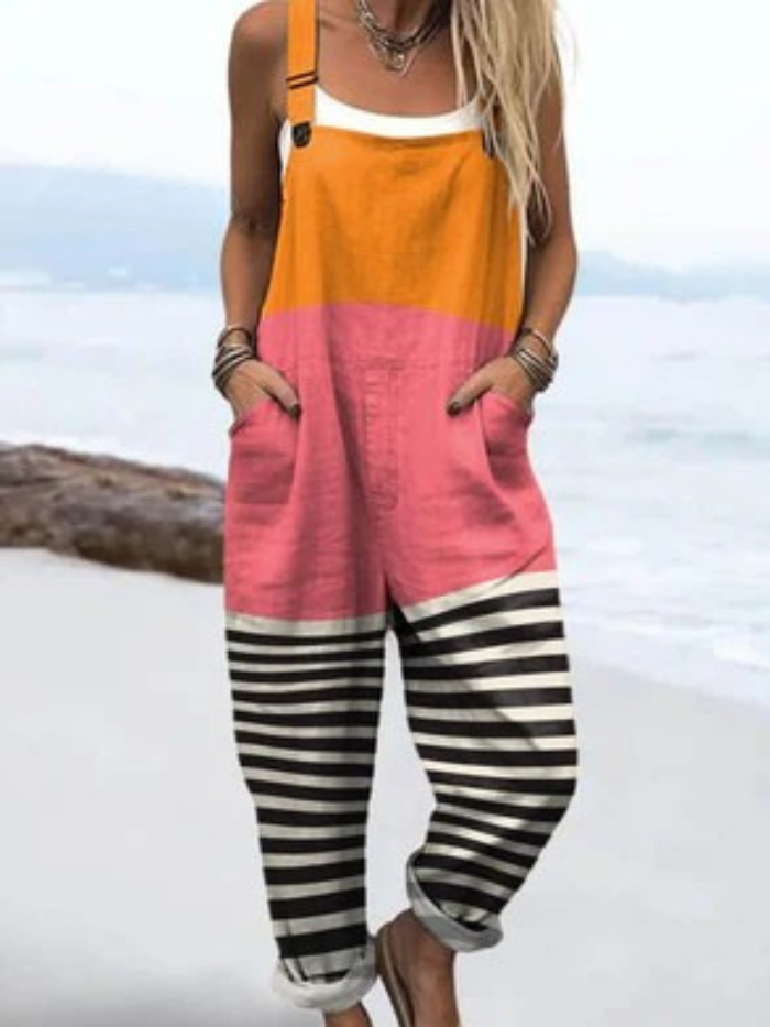 Solea | Lightweight Vintage Jumpsuit