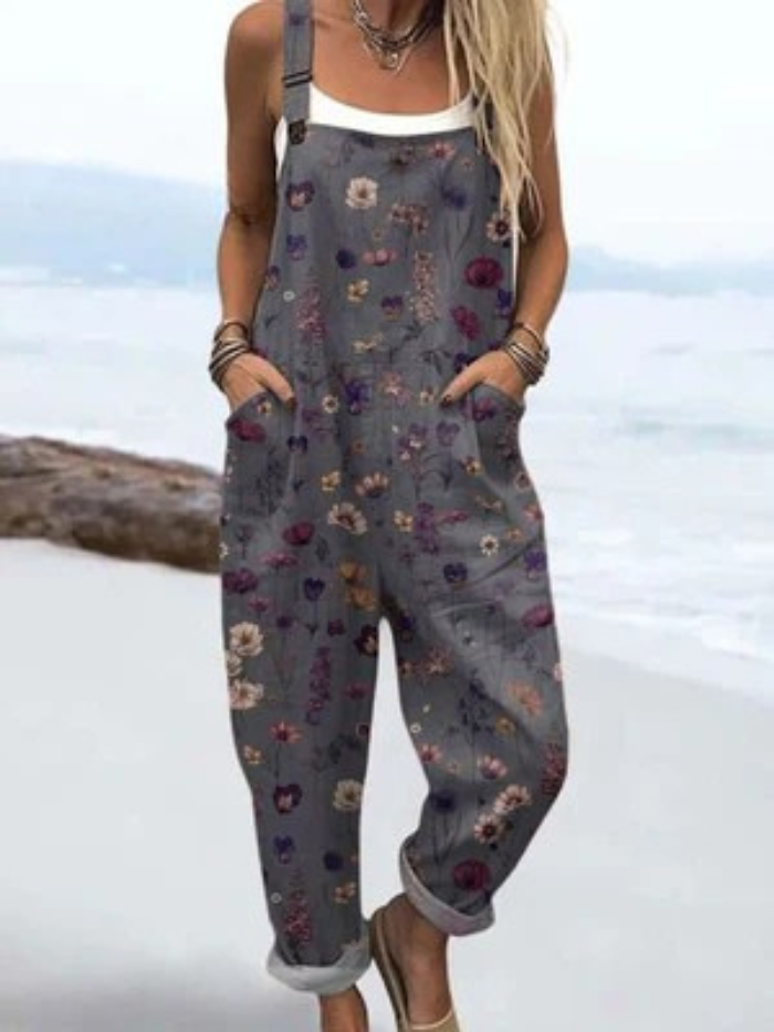 Jane | Lightweight Vintage Jumpsuit