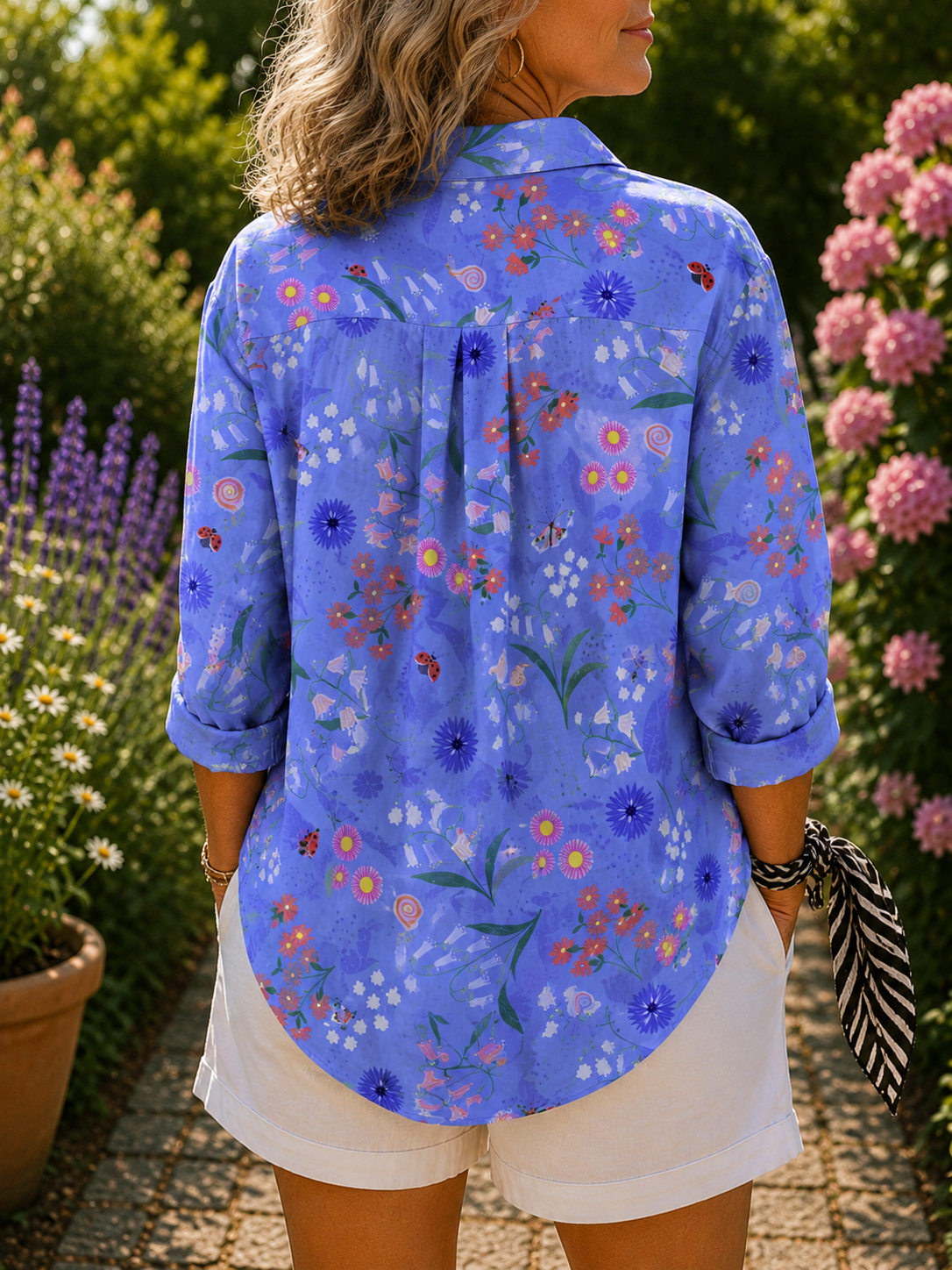 Felicia | Floral Garden Blouse
