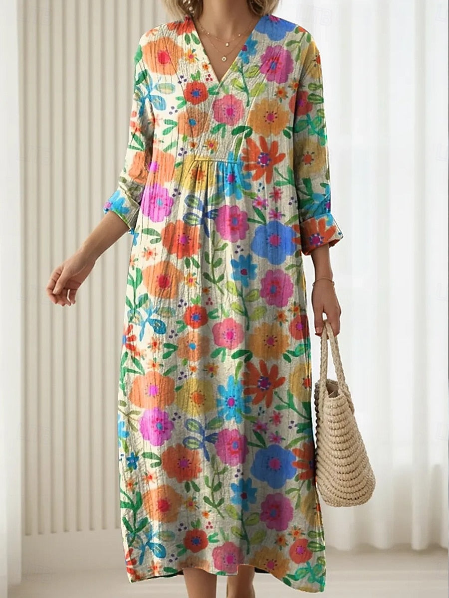 Piper | Botanical Breeze Maxi Dress