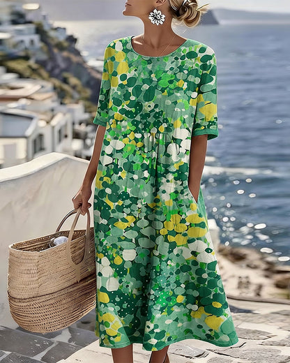 The Santorini Midi Dress