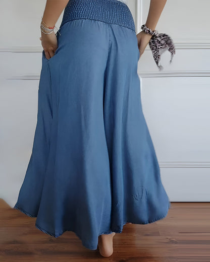 Lightweight Printed Skirt