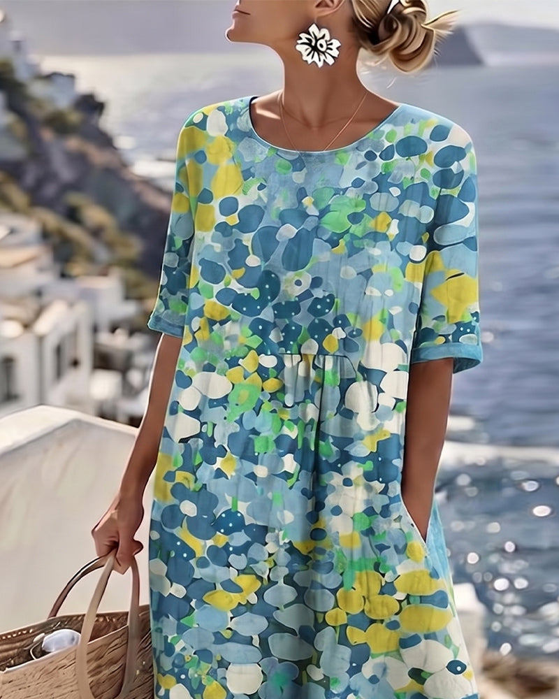 The Santorini Midi Dress