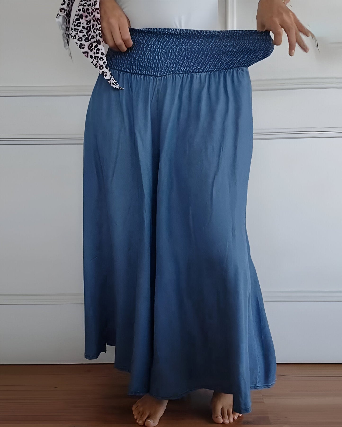 Lightweight Printed Skirt