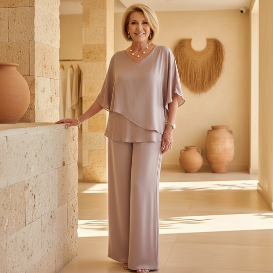 Martha™ – Effortless Wide-Leg Set