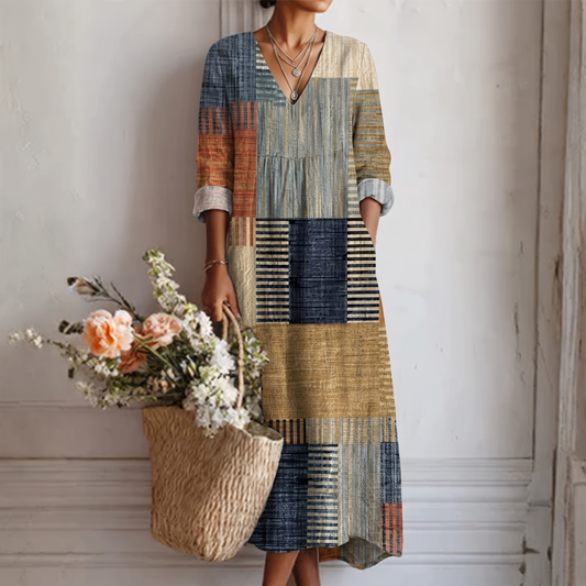Ana™ | Abstract Printed Dress