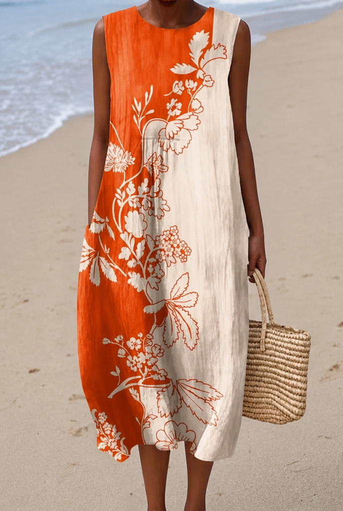 The Geneviève Midi Dress