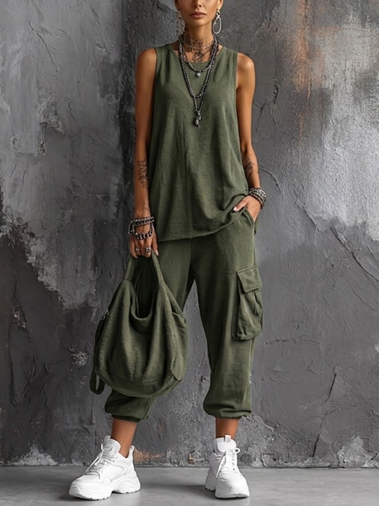 Valentina | Soft Casual Outfit with Pockets