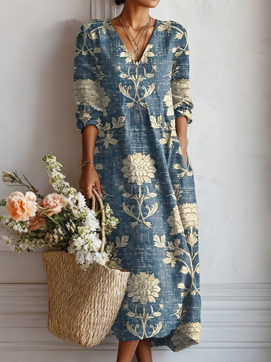 Willow | Botanical Maxi Dress