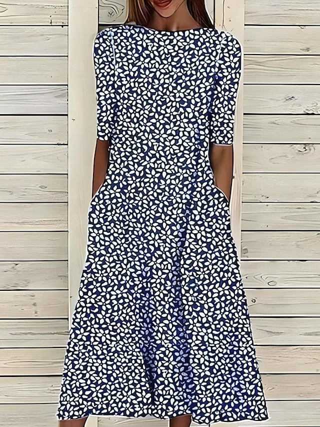 Annie Coastal Bloom Dress lifestyle
